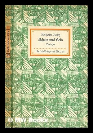 Seller image for Schein und Sein for sale by MW Books