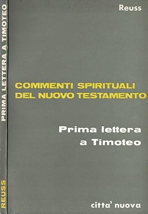 Bild des Verkufers fr Prima lettera a Timoteo zum Verkauf von Biblioteca di Babele