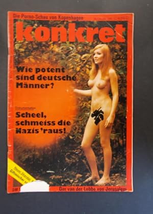 Konkret - Unabhängige Zeitschrift für Kultur und Politik Heft 23, Oktober 1969 - Wie potent sind ...