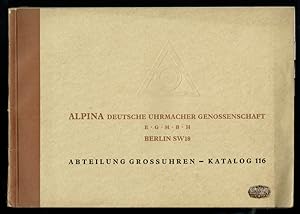 Abteilung Großuhren- Katalog 116, (1935)