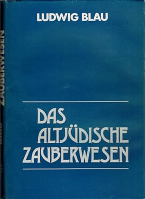 Seller image for Das altjdische Zauberwesen. for sale by Occulte Buchhandlung "Inveha"