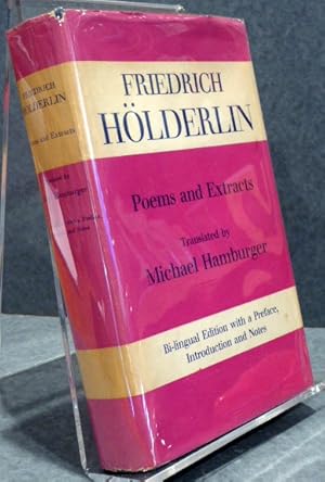 Bild des Verkufers fr FRIEDRICH HOLDERLIN: POEMS AND EXTRACTS zum Verkauf von RON RAMSWICK BOOKS, IOBA