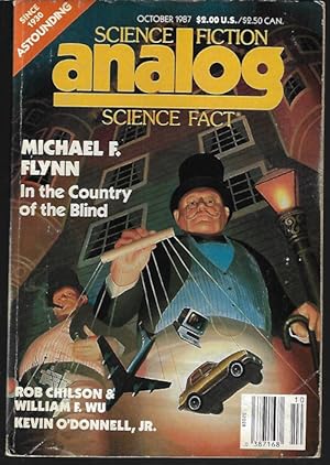 Image du vendeur pour ANALOG Science Fiction/ Science Fact: October, Oct. 1987 mis en vente par Books from the Crypt