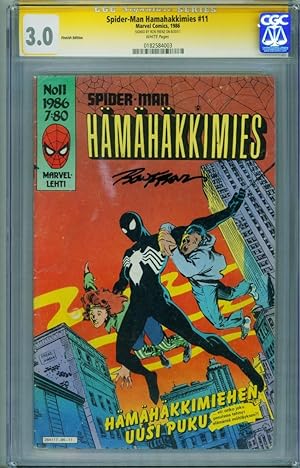 Amazing Spider-Man #252 Finnish Edition CGC 3.0 signed by Ron Frenz 0182584003