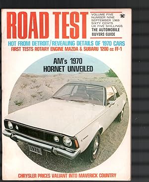 Road Test-9/1969-Hot From Detroit/Revealing Details Of 1970 Car