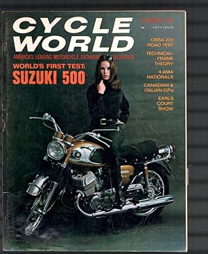 Cycle World-12/1967-World's First Test: Suzuki 500