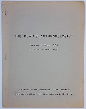 The Plains Anthropologist, Number 1 - May, 1954