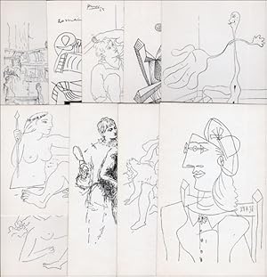 Immagine del venditore per Set of Nine Picasso and One Miro Postcards from The Museum of Modern Art venduto da Specific Object / David Platzker