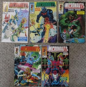 MICRONAUTS SPECIAL EDITION color Marvel Pub. Comic Book (Giant DELUXE Series of Baxter Paper; Lim...