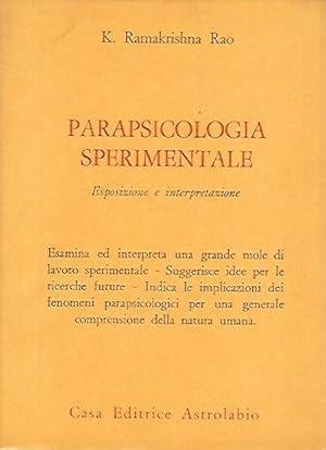 Parapsicologia sperimentale: esposizione e interpretazione