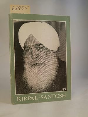 Seller image for Kirpal Sandesh, 1. Halbjahr 1983 2. Jahrgang 1981 - 1983 for sale by ANTIQUARIAT Franke BRUDDENBOOKS