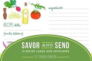 Seller image for Savor and Send: 12 Recipe Cards and Envelopes (Loose Leaf) for sale by Grand Eagle Retail