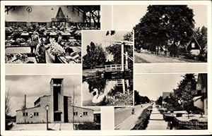 Bild des Verkufers fr Ansichtskarte / Postkarte Aalsmeer Nordholland, Verschillende Visies op de Stad zum Verkauf von akpool GmbH