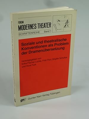 Seller image for Soziale und theatralische Konventionen als Problem der Dramenbersetzung. for sale by Antiquariat Dorner