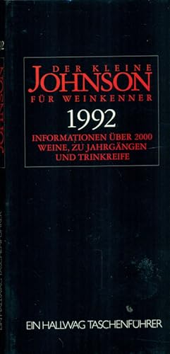 Der Kleine Johnson für Weinkenner. 1992. Ein Hallwag-Taschenführer.