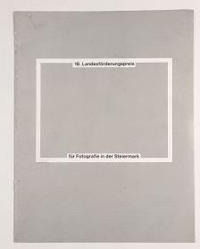 Bild des Verkufers fr 18. Landesfrderungspreis fr Fotografie in der Steiermark. zum Verkauf von BuchKunst-Usedom / Kunsthalle