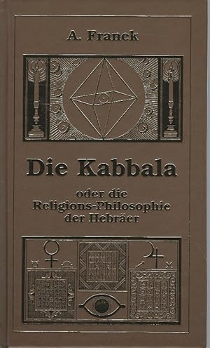 Bild des Verkufers fr Die Kabbala oder die Religionsphilosophie der Hebrer. zum Verkauf von Lewitz Antiquariat