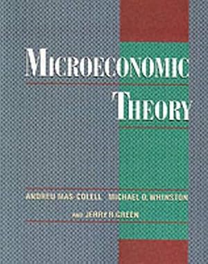 Immagine del venditore per Microeconomic Theory (Paperback) venduto da Grand Eagle Retail