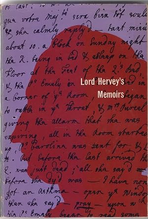 Image du vendeur pour Lord Hervey's Memoirs - Romney Sedgwick mis en vente par libreria biblos