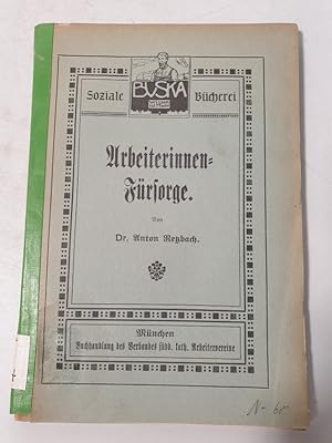 Seller image for Arbeiterinnenfrsorge. for sale by Antiquariat Bookfarm