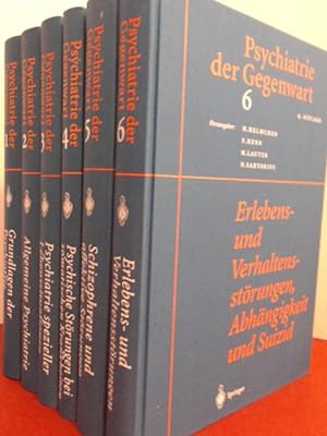 Psychiatrie der Gegenwart (vollständig in 6 Bänden). Band I: Grundlagen der Psychiatrie. Band II:...