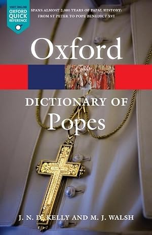 Seller image for A Dictionary of Popes (Paperback) for sale by Grand Eagle Retail