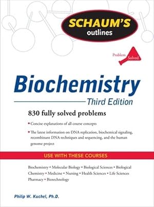 Seller image for Schaum's Outline of Biochemistry, Third Edition (Paperback) for sale by Grand Eagle Retail