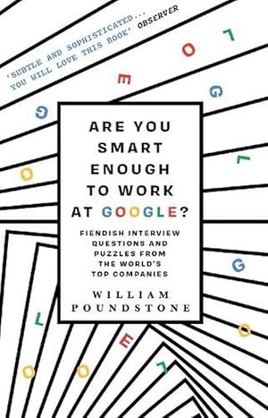Immagine del venditore per Are You Smart Enough to Work at Google? (Paperback) venduto da Grand Eagle Retail