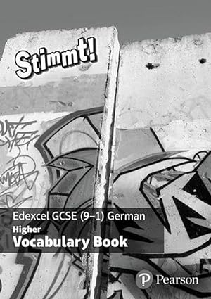 Seller image for Stimmt! Edexcel GCSE German Higher Vocab Book (pack of 8) for sale by Grand Eagle Retail