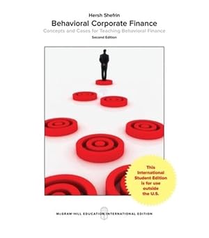 Immagine del venditore per Behavioral Corporate Finance (Paperback) venduto da Grand Eagle Retail