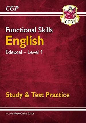 Seller image for Functional Skills English: Edexcel Level 1 - Study & Test Practice (Paperback) for sale by Grand Eagle Retail