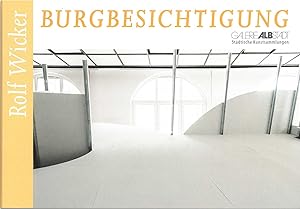 Seller image for Burgbesichtigung: Rolf Wicker (Leporello zur Ausstellung) for sale by Kunstmuseum der Stadt Albstadt