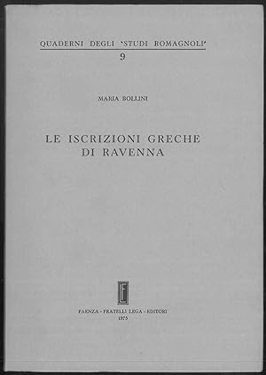 Le iscrizioni greche a Ravenna.