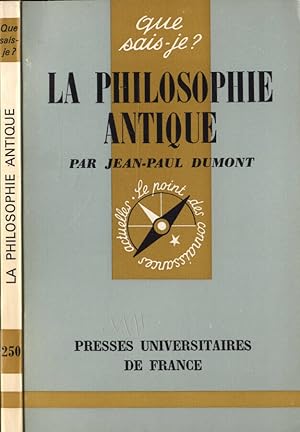 Bild des Verkufers fr La philosophie antique zum Verkauf von Biblioteca di Babele