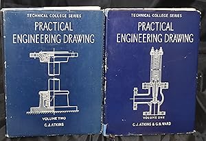 Bild des Verkufers fr Practical Engineering Drawing. Two Volumes in Dust Wrappers. zum Verkauf von Libris Books