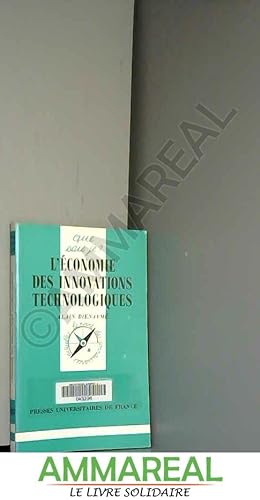Seller image for L'conomie des innovations technologiques for sale by Ammareal