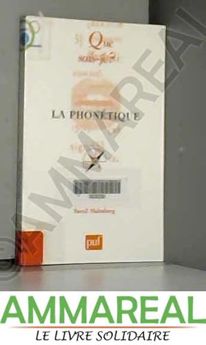 Image du vendeur pour La Phontique mis en vente par Ammareal