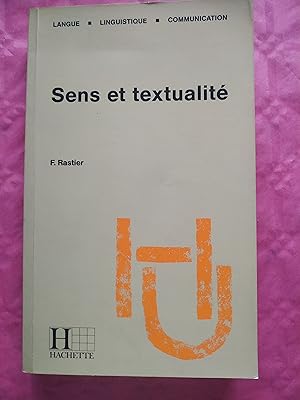Imagen del vendedor de Sens et textualit a la venta por MUNDUS LIBRI- ANA FORTES