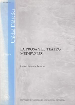 Imagen del vendedor de LA PROSA Y EL TEATRO MEDIEVALES a la venta por Asilo del libro