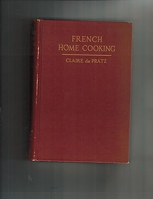 Bild des Verkufers fr FRENCH HOME COOKING zum Verkauf von Jim Hodgson Books