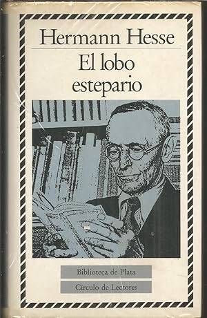 Imagen del vendedor de EL LOBO ESTEPARIO (Biblioteca Plata) Ilustrado con lminas b/n de la vida del autor a la venta por CALLE 59  Libros