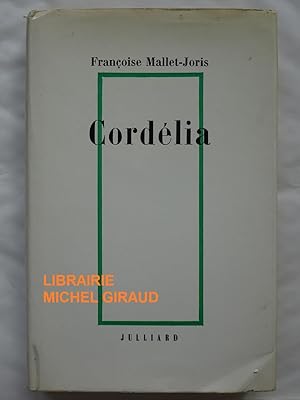 Image du vendeur pour Cordlia mis en vente par Librairie Michel Giraud