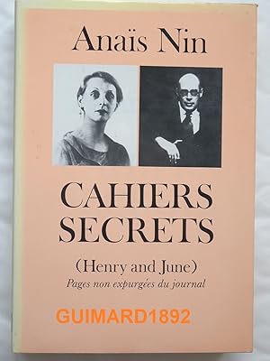 Cahiers secrets octobre 1931-octobre 1932 (Henry and June)