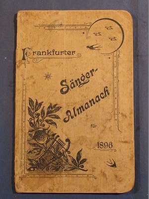 Frankfurter Sänger-Almanach für 1896.