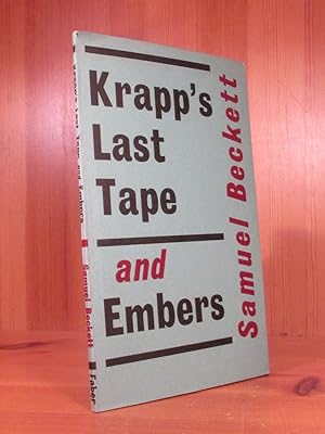 Krapp's Last Tape and Embers.