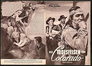 Filmprogramm IFB Nr. 1559, Die Todesfelsen von Colorado, Andy Devine, Raymond Burr, Jeff Corey, R...