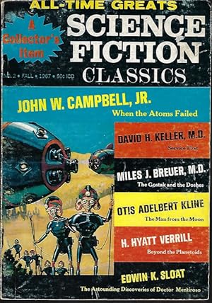 Imagen del vendedor de SCIENCE FICTION CLASSICS: No. 2, Fall 1967 a la venta por Books from the Crypt