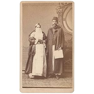 CDV of a Middle Eastern Couple