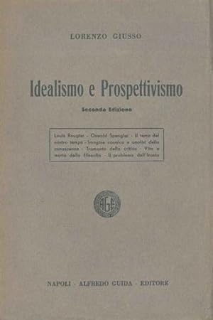 Seller image for Idealismo e prospettivismo. for sale by FIRENZELIBRI SRL