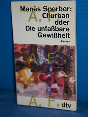 Bild des Verkufers fr Churban oder die unfassbare Gewissheit : Essays [Vom Autor selbst ins Dt. bers.] / dtv , 10071 zum Verkauf von Antiquarische Fundgrube e.U.